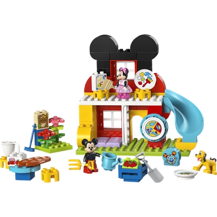 Casa do Mickey Mouse com Minnie e Pluto