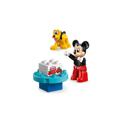 Casa do Mickey Mouse com Minnie e Pluto