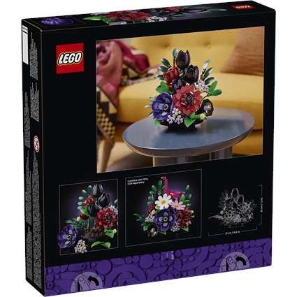 Arranjo de Flores Negras