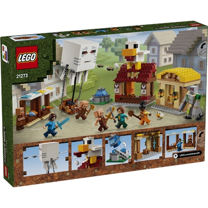 O Ataque à Aldeia do Balão Ghast