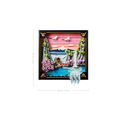 Paisagem Japonesa com Cerejeiras