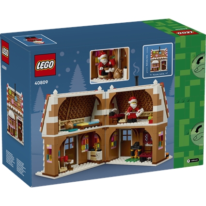 Casa de Gengibre Festiva