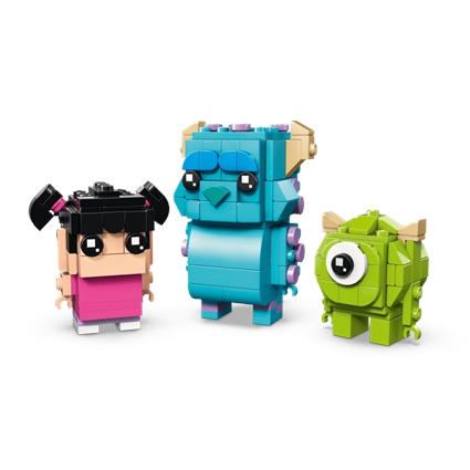 Figuras de Sulley, Mike e Boo