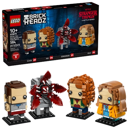 Figuras de Onze, Max, Demogorgon e Holly