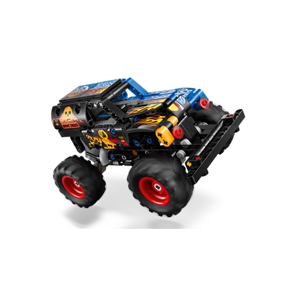 Monster Jam Grave Digger Fogo e Gelo