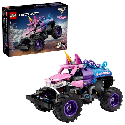 Monster Jam Sparkle Smash de Puxar