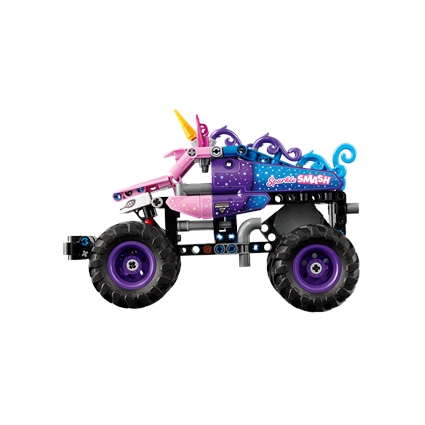 Monster Jam Sparkle Smash de Puxar