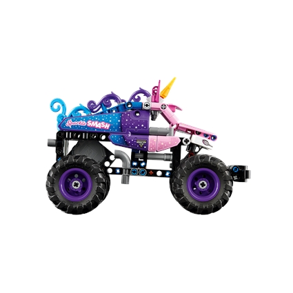 Monster Jam Sparkle Smash de Puxar