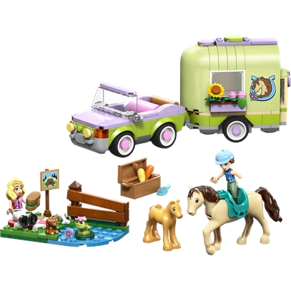 Horse and Baby Foal Trailer