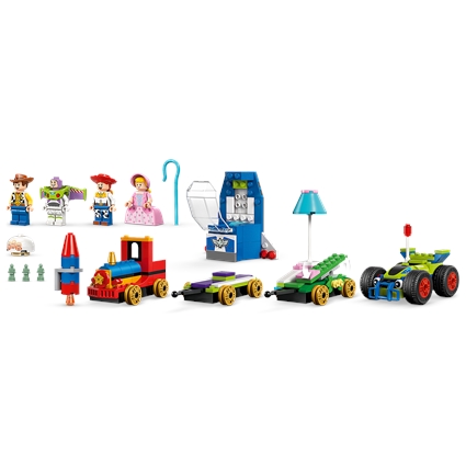 Comboio e Carro RC de Celebração de Toy