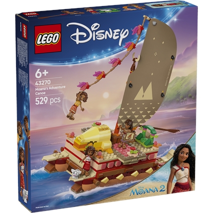 Canoa de Aventuras da Vaiana