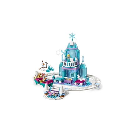 Elsa Ice Castle & Snow Ride Adventure