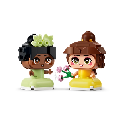 Mini Belle & Tiana with Castle