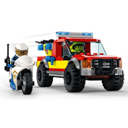 Fire Rescue and Police Chase