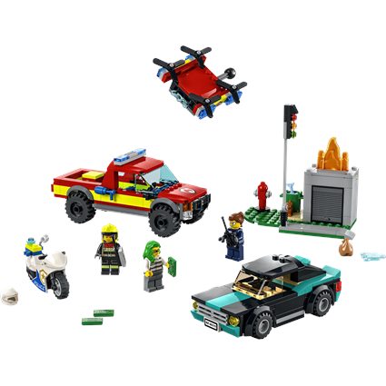 Fire Rescue and Police Chase