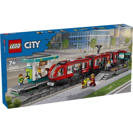 Elétrico e Estação na Baixa