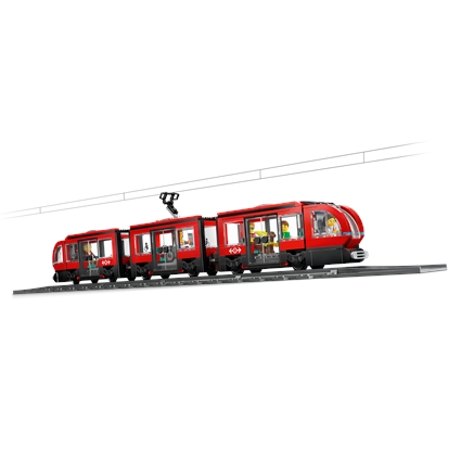 Elétrico e Estação na Baixa