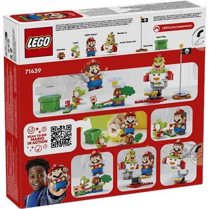 Aventuras interativas com o LEGO Mario