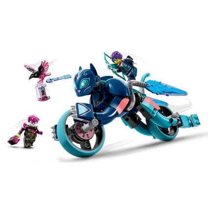 Zoey Cat Motorcycle