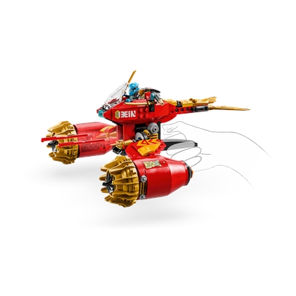 Robô Motard da Tempestade do Kai