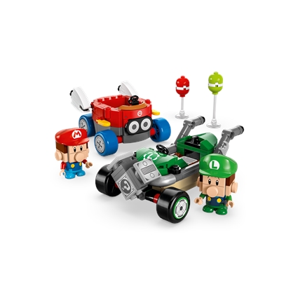 Mario Kart - Baby Mario vs. Baby Luigi