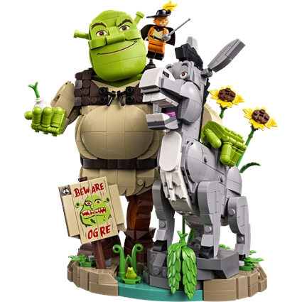 Shrek, Burro e Gato das Botas