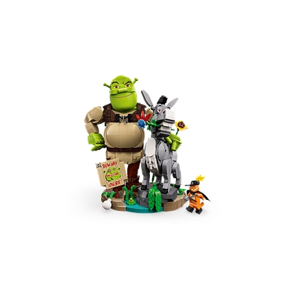 Shrek, Burro e Gato das Botas