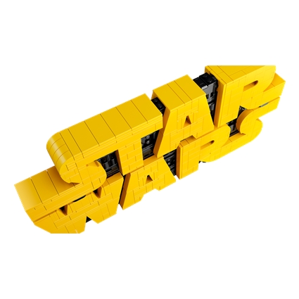 Brick-Built Star Wars Logo
