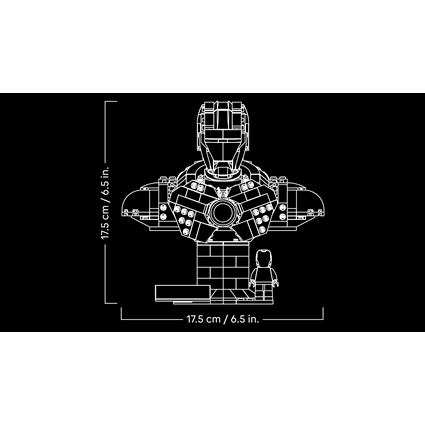 Busto do Iron Man MK4
