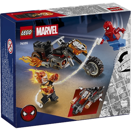 Spider-Man vs, Ghost Rider Motorcycle