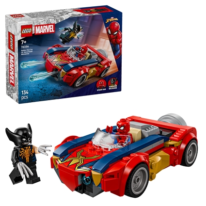 Spider-Man Car vs. Venomized Wolverine