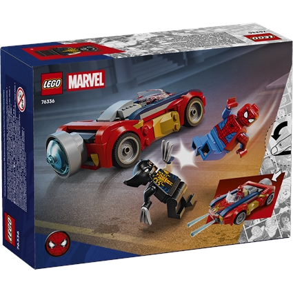 Spider-Man Car vs. Venomized Wolverine