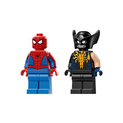 Spider-Man Car vs. Venomized Wolverine