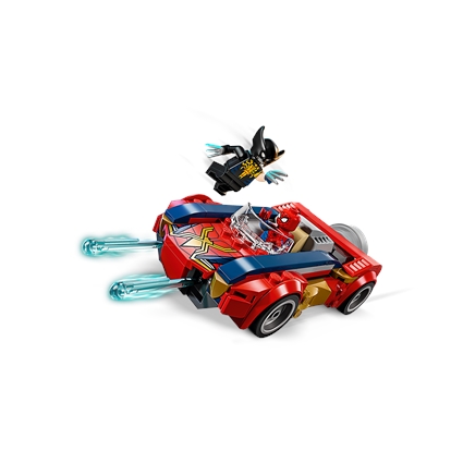 Spider-Man Car vs. Venomized Wolverine