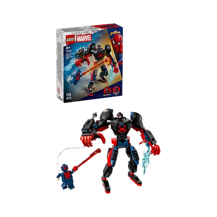 Miles Morales Mech vs. Spider-Man 2099