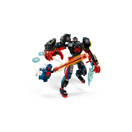 Miles Morales Mech vs. Spider-Man 2099