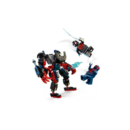 Miles Morales Mech vs. Spider-Man 2099