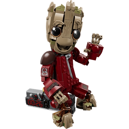 Groot com Macacão dos Ravager
