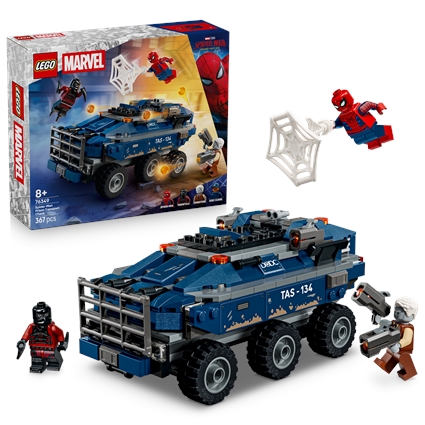 Spider-Man Prison Transport Chase