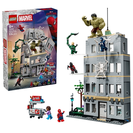 Confronto Épico do Spider-Man contra Hulk