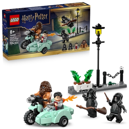Fuga da Rua Alfeneiros de Hagrid e Harry