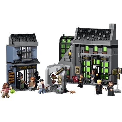 Knockturn Alley Wizarding Shops