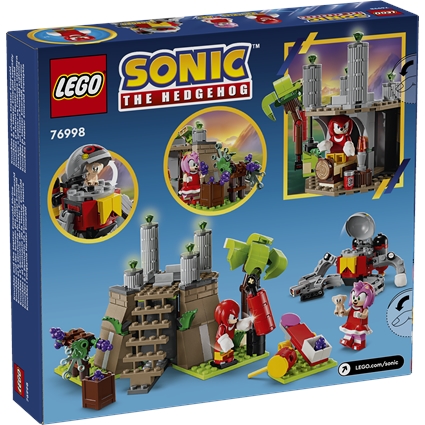 Knuckles e o Santuário da Esmeralda Mestre