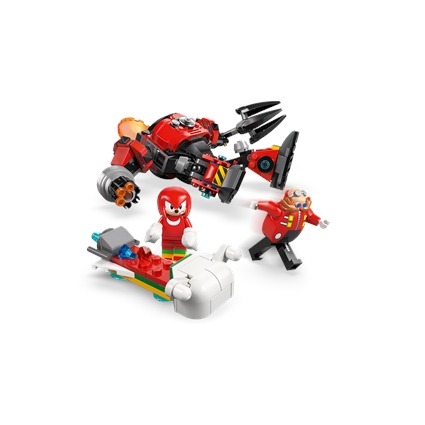 Knuckles contra Robô Egg Crusher