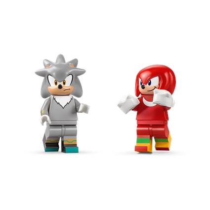 Carro do Silver vs. Truck do Knuckles