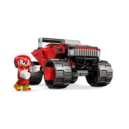 Carro do Silver vs. Truck do Knuckles