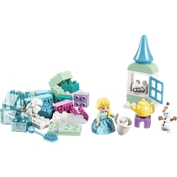 Caixa Criativa de Frozen com Elsa e Olaf
