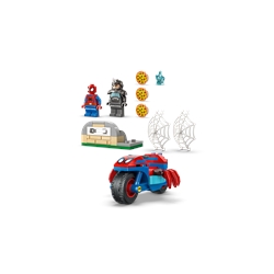 Spidey em sua Motocicleta vs. Rhino