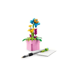 Máquina de Escrever com Flores