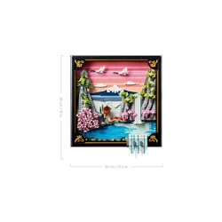 Paisagem Japonesa com Cerejeiras